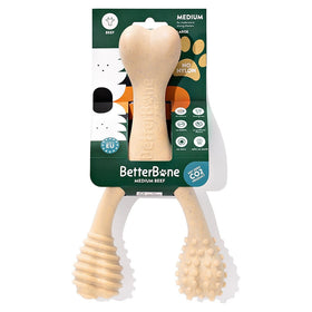 BetterBone Medium Density Beef Flavor Dog Chew Toy
