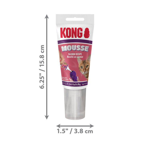 KONG Salmon Mousse Treat Paste For Cats (2.5 oz)