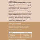 Chew + Heal Stop the Poo Chew Coprophagia Supplement for Dogs- Peanut Butter Flavor (120 Counts)