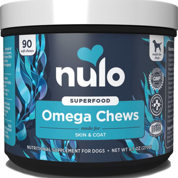Nulo Superfood Omega Soft Chew Supplements for Dogs (90 chews)