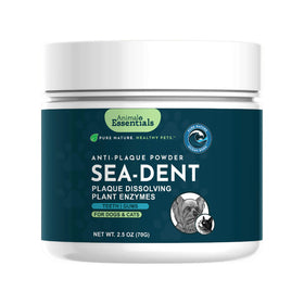 Animal Essentials SeaDent Anti-Plaque Powder for Dogs (2.5 oz)