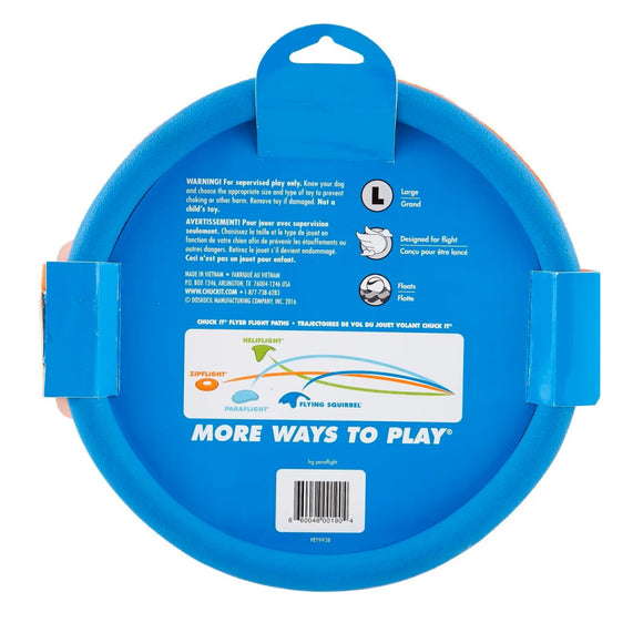 Chuckit! Paraflight Toy For Dogs- Large