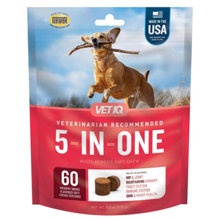 VETIQ 5-in-One Multi Benefit Supplement for Dogs (60 soft chews)