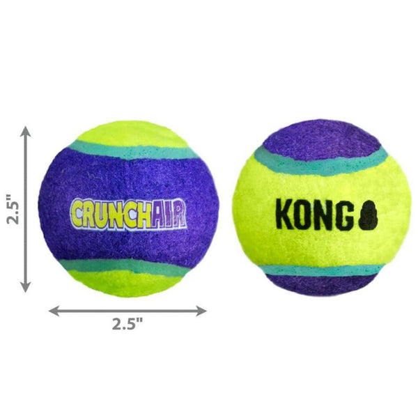 Kong Crunch Air Balls Chew Toy For Dog Small (3 pack)