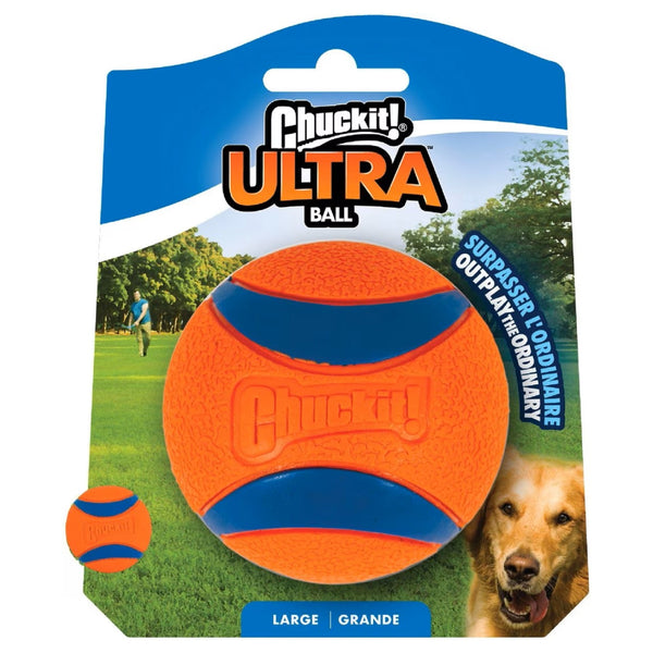 Chuckit! Ultra Ball Toy For Dogs- Large (1 pack)