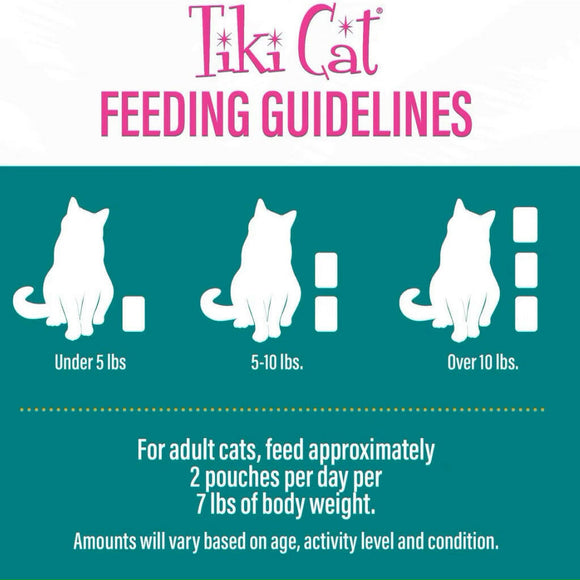 Tiki Cat Velvet Mousse Tuna & Chicken Grain Free Food For Cats (2.8 oz x 12 pouches)