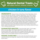 Whimzees by Wellness Natural Chicken & Tuna Dental Cat Treats