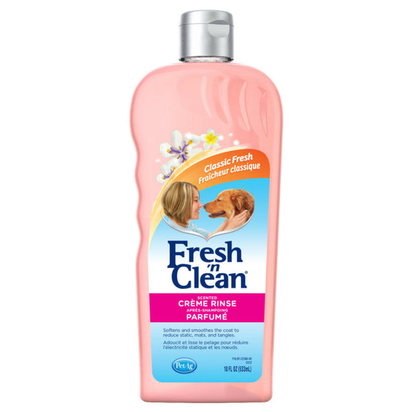 Fresh 'N Clean Scented Creme Rinse Conditioner For Dogs- Fresh Clean Scent (18 oz)