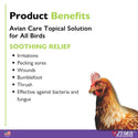 Zymox Avian Care Topical Solution w/o Hydrocortisone - Bottle (1.25 oz)