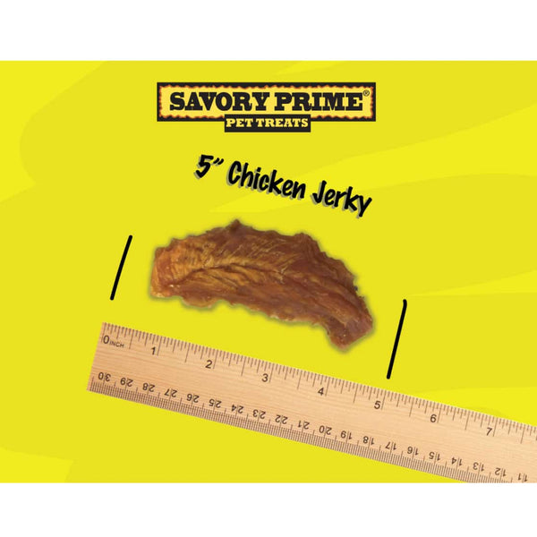 Savory Prime Natural Chicken Jerky Treats For Dogs