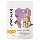 Groovies Chicken Flavor Dental Treats for Cats