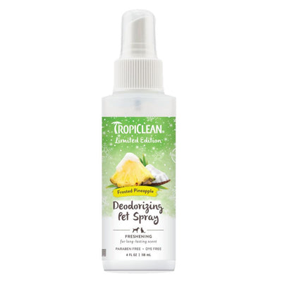 TropiClean Frosted Pineapple Deodorizing Spray- 4oz