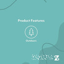 Zippy Paws Rope Gliderz Dog Toy Yellow Toy For Dog (Medium)