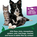 Vet's Best Flea & Tick Waterless Bath for Cats -Cotton Spice Scent (5 oz)