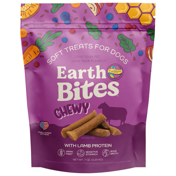 Earthborn Holistic EarthBites Lamb Soft & Chewy Dog Treats (7 oz)