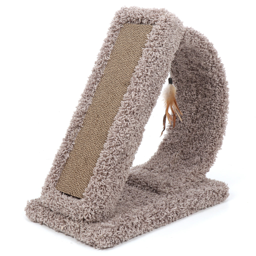 Ware Scratch Tunnel with Corrugated Cardboard Toy For Cats