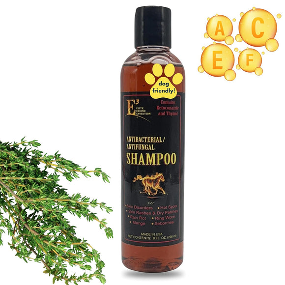 E3 Antibacterial & Antifungal Shampoo for Horses