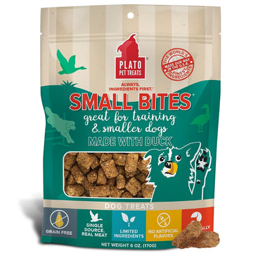 Plato Small Bites Grain-Free Duck Dogs Treats