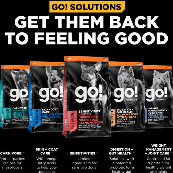 Go! Solutions Benefit Chews Sensitivies Limited Ingredient Salmon Recipe Soft & Chewy Treats for Dogs (6 oz)