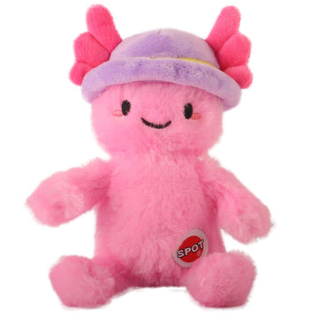 Spot Axolotl with Hat Dog Toy 6"