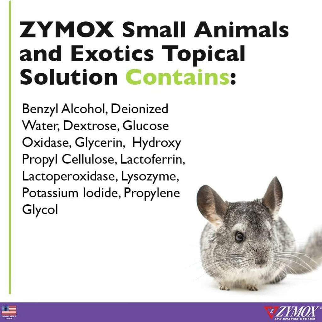 Zymox Small Animal & Exotic Topical Solution w/o Hydrocortisone - (1.25 oz)