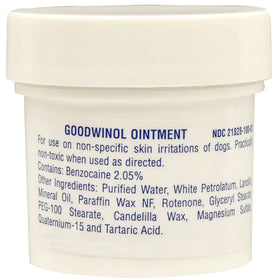 Goodwinol Ointment for Dogs – Effective Relief for Skin Irritations - 1 oz - 0