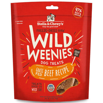 Stella & Chewy's Beef Wild Weenies Freeze-Dried Raw Dog Treats