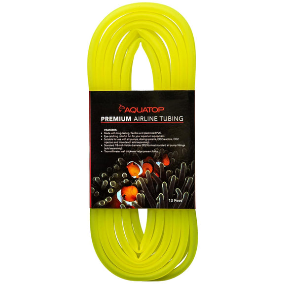 Aquatop Premium Airline Tubing 1/8" Inside Diameter -13ft *Multi Color Options