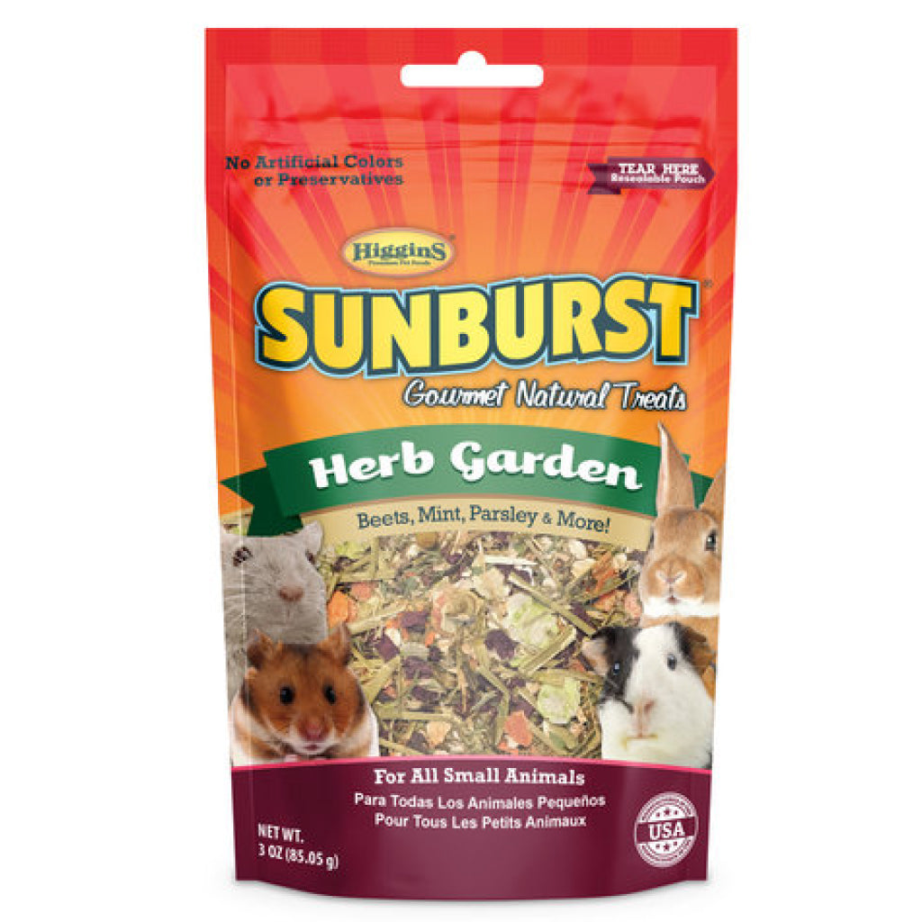 Higgins Sunburst Treats Herb Garden Treats For Small Animals (3 oz)