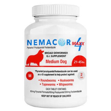 Nemacor Maxx 4 Quad Dewormers For Dogs