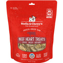 Stella & Chewy's Free-Dried Beef Hearts Dog Treats (3 oz)
