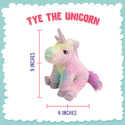 Snugarooz Tye Unicorn Plush Dog Toy (11")