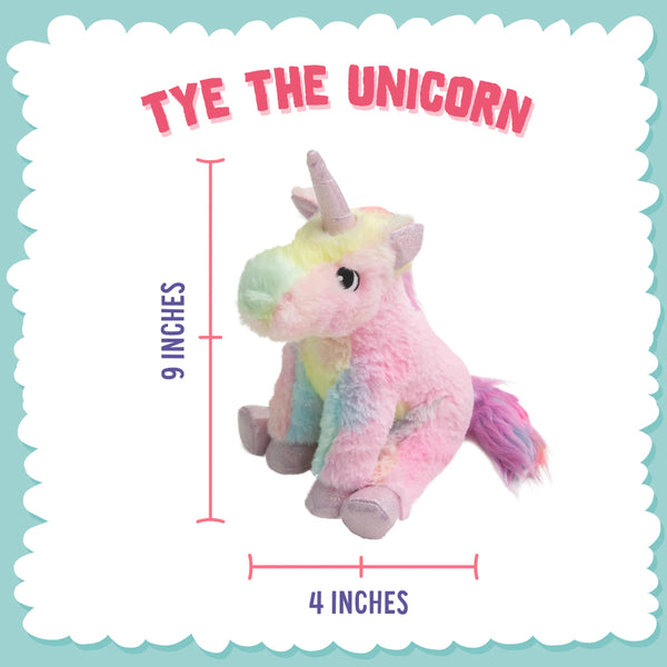 Snugarooz Tye Unicorn Plush Dog Toy (11")