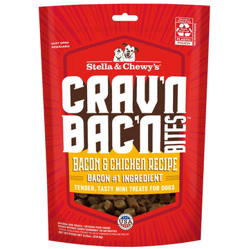 Stella & Chewy's Crav'n Bac'n Bites Bacon & Chicken Recipe Dog Treats (8.25 oz)