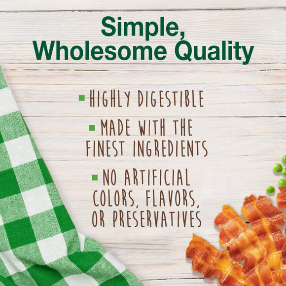 Nylabone Healthy Edibles Natural Long Lasting Bacon Flavor Dog Chew Treat- X-Small/Petite (2 ct)