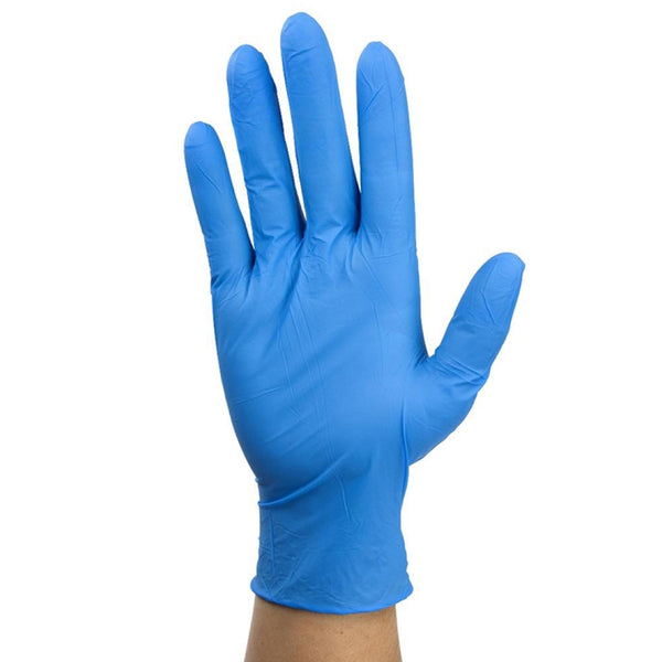 Aspen Powder Free Examination Gloves- Blue (100 Count)