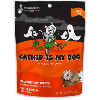 Shameless Pets Catnip Is My Boo Crunchy Treats For Cats (4 oz)