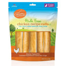 Canine Naturals Raw-Hide Free Chicken Recipe Rolls Dog Treats