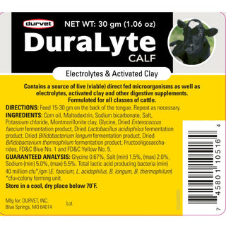 Durvet DuraLyte Recover Calf Paste (30 g)