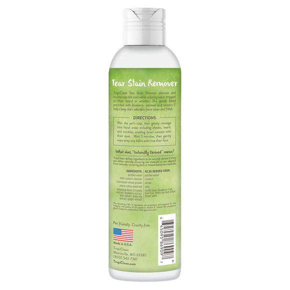 TropiClean Tear Stain Remover for Pets (8 oz)