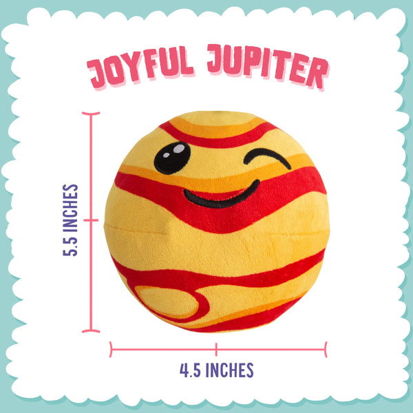 Snugarooz Joyful Jupiter Durable Plush Dog Toy