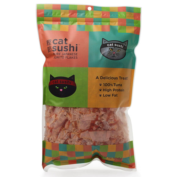 Cat Sushi Pure Japanese Bonito Flakes Treats for Cats