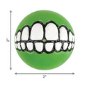 Kong Grinz by Rogz Ball Toy For Dogs- Small (color varies)