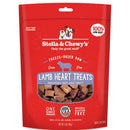 Stella & Chewy's Free-Dried Lamb Hearts Dog Treats (3 oz)