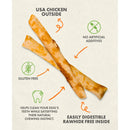 Canine Naturals Hide Free Chicken Recipe Sticks Dog Treats