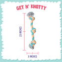 Snugarooz Get N Knotty Rope Dog Toy (22")