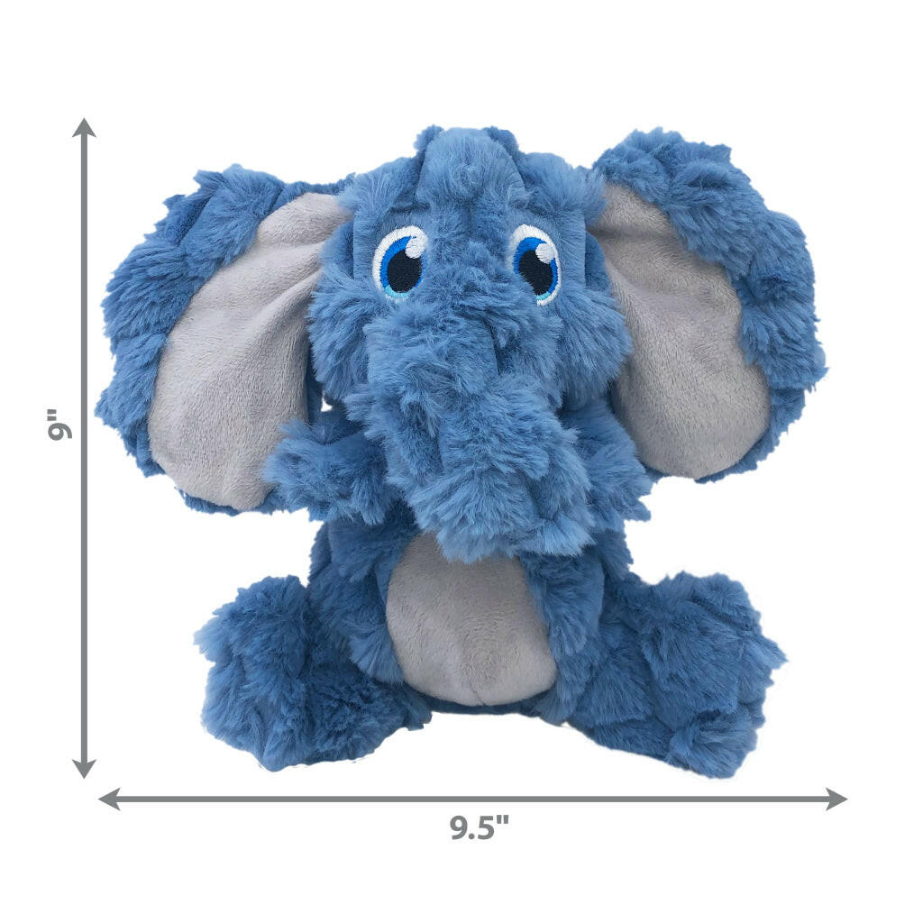KONG Scrumplez Elephant Dog Toy - Medium & Fun for Dogs
