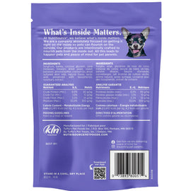 NutriSource Nutty Butter Bites with Almond Butter & Cranberry Soft & Chewy Dogs Treats (6 oz)