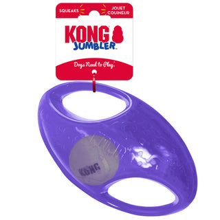 Kong Jumbler Football Toy For Dogs - Medium/Large (color varies)