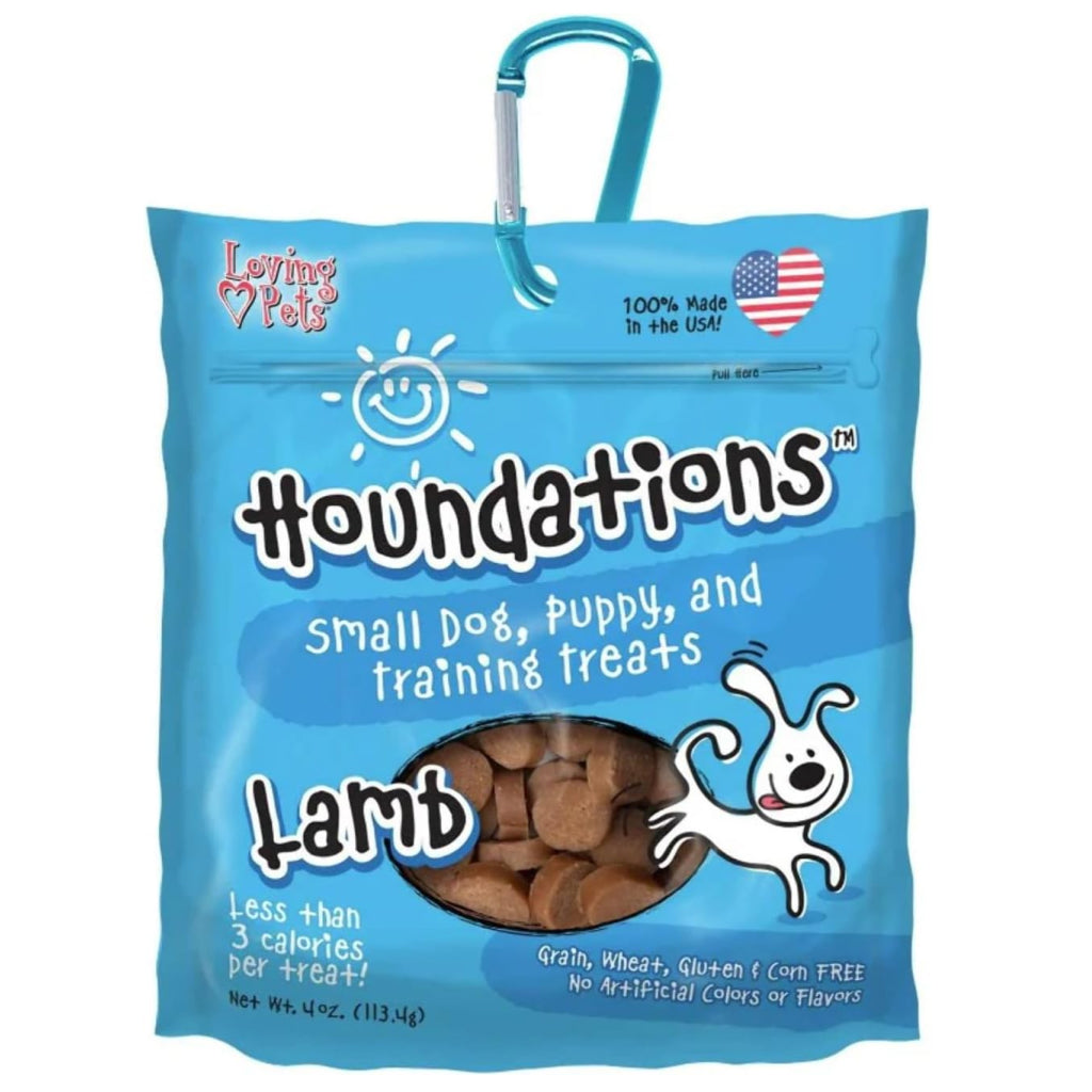 Loving Pets Houndations Lamb Flavor Dog Training Dog Treats (4oz)